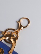Брелок для ключей с карабином, с кистью «Саквояж», на сумку, рюкзак, синий, 7.5×4×7 см - фото 809262206