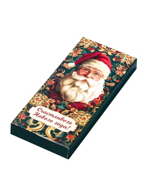Шоколад темный новогодний «Дед Мороз», 50 г