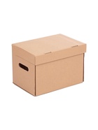 Коробка для хранения, офисная, крафт, 325×325×235 мм - Фото 1
