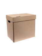 Коробка для хранения, офисная, крафт, 325×325×235 мм - Фото 3