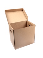 Коробка для хранения, офисная, крафт, 325×325×235 мм - Фото 4