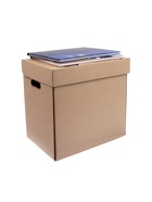 Коробка для хранения, офисная, крафт, 325×325×235 мм - Фото 7