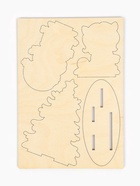 Роспись по дереву «Лошадка и Дед Мороз», набор для творчества - фото 809284973