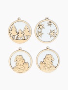 Елочная игрушка под роспись «Лошадка с подарками», 3 шт. - фото 809284978