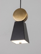 УЦЕНКА Светильник BayerLux 2284/1 LED черно-золотой 10×10×24-124 см 10944849