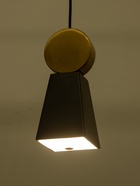 УЦЕНКА Светильник BayerLux 2284/1 LED черно-золотой 10×10×24-124 см 10944849