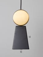 УЦЕНКА Светильник BayerLux 2284/1 LED черно-золотой 10×10×24-124 см 10944849