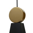 УЦЕНКА Светильник BayerLux 2284/1 LED черно-золотой 10×10×24-124 см 10944849