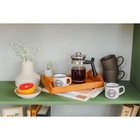 УЦЕНКА Поднос маленький с декором, с покрытием, 30×20×6.5 см - Фото 5