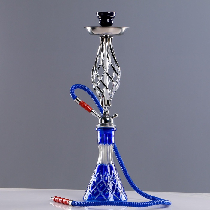 УЦЕНКА Кальян «Камбизет», 55 см, 1 трубка, синий - Фото 1