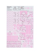 Снегокат «Котики», с родительской ручкой, со спинкой, розовый, ТС6-СЛ/К Snow Cat 10070922