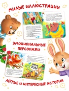 Набор картонных книг «Тёплые сказки», 3 шт. по 12 стр. - фото 809448147