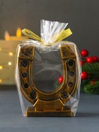 Свеча декоративная «Бронзовая подкова», 85 г, 82×37×95 мм - фото 118994456 Свеча декоративная «Бронзовая подкова», 85 г, 82×37×95 мм - фото 118994456