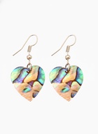 Серьги «Сердце моря», 5.5×2 см, ракушка - Фото 1