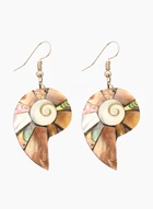 Серьги «Морская ракушка», 5.5×2 см, ракушка - Фото 1