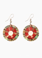 Серьги «Экзотика», 5×3 см, ракушка - Фото 1