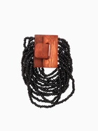 Браслет плетёный, 20×5 см, чёрный - Фото 4