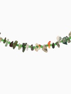 Ожерелье из камня, 45 см, зелёный - Фото 2