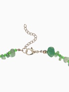 Ожерелье из камня, 45 см, зелёное - Фото 3