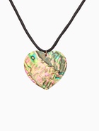 Кулон «Сердце», ракушка абалон - Фото 2