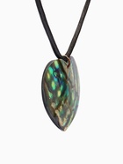 Кулон «Сердце», ракушка абалон - Фото 3