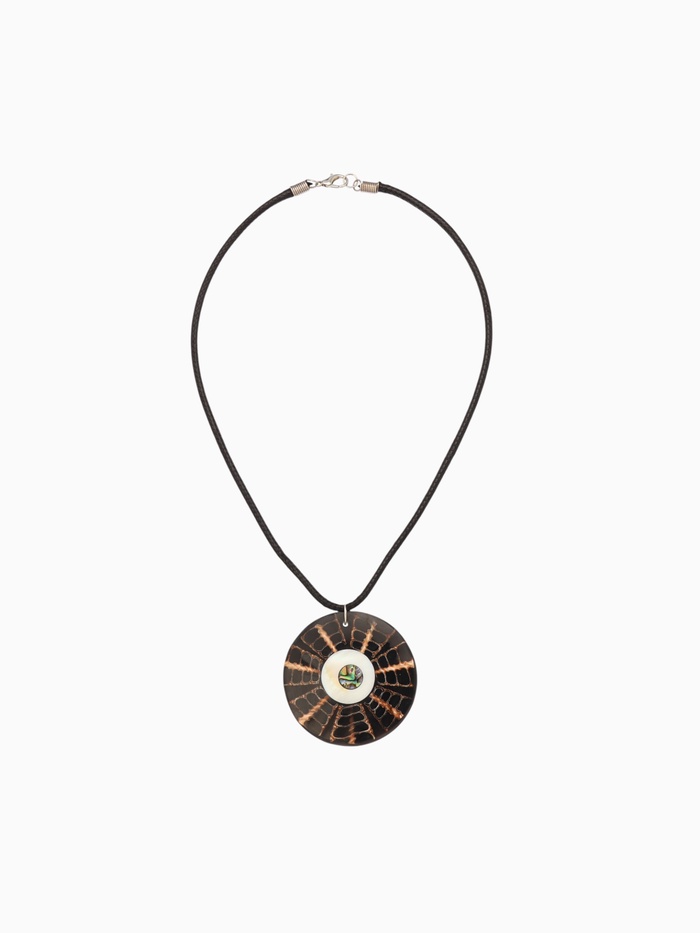 Кулон "Око" ракушка 25 см - фото 59410450