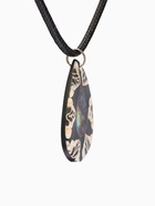 Кулон "Капля" ракушка 25,5 см, цв. чёрно-белый - фото 59410493 Кулон "Капля" ракушка 25,5 см, цв. чёрно-белый - фото 59410493