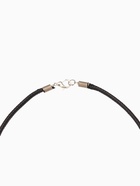 Кулон "Капля" ракушка 25,5 см, цв. чёрно-красный - фото 809285241