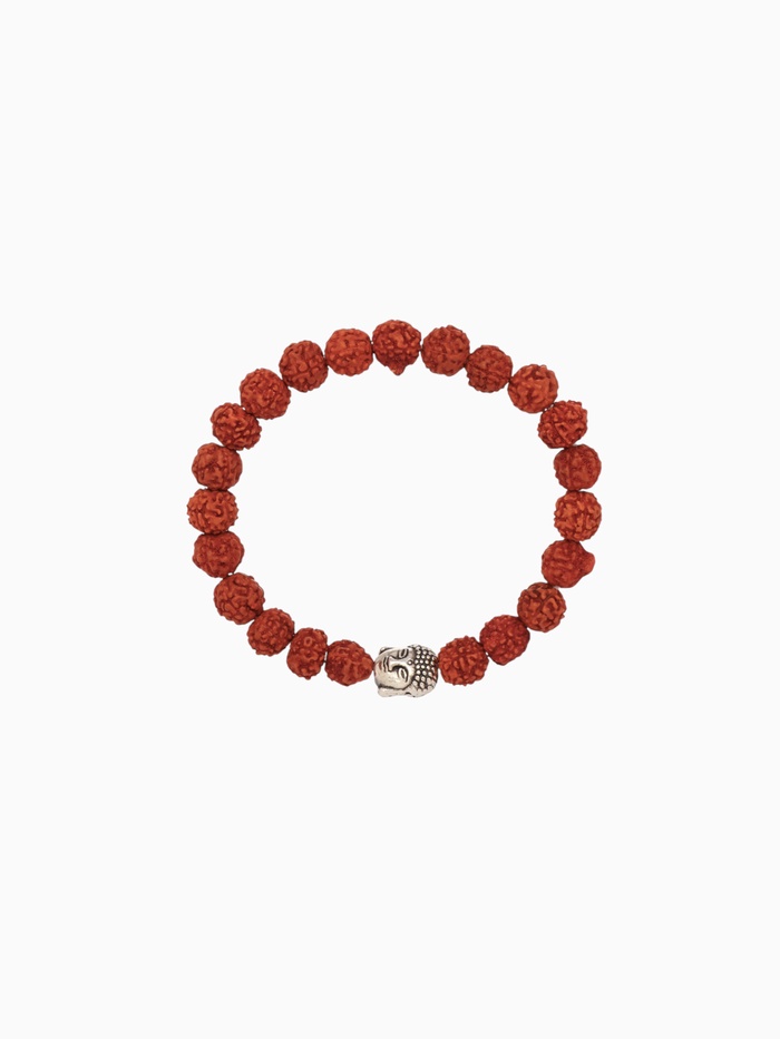 Браслет «Будда», рудракша, длина 18 см - Фото 1