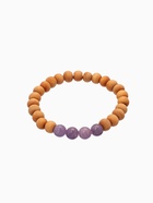 Браслет из сандалового дерева с агатом, длина 18 см, цв. сиреневый - фото 59410547 Браслет из сандалового дерева с агатом, длина 18 см, цв. сиреневый - фото 59410547