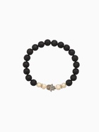 Браслет "Хамса" жемчуг, лава, длина 18 см - фото 809285309