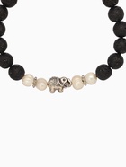 Браслет «Слоник», длина 18 см, жемчуг, лава - Фото 3