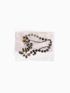 Браслет, длина 16 см, синий, золотой - Фото 4