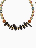 Браслет, длина 16 см, разноцветный, перламутр - Фото 2