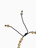 Браслет, длина 16 см, разноцветный, перламутр - Фото 3