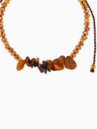 Браслет, длина 16 см, коричневый - Фото 2