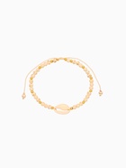 Браслет "Моана" камень пирит, длина 16 см, цв. белый - фото 809285377 Браслет "Моана" камень пирит, длина 16 см, цв. белый - фото 809285377