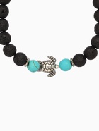 Браслет "Черепашка" камень пирит, лава, длина 18 см, цв. чёрный, бирюзовый - фото 809285395 Браслет "Черепашка" камень пирит, лава, длина 18 см, цв. чёрный, бирюзовый - фото 809285395