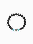 Браслет "Хамса" камень пирит, лава, длина 18 см, цв. чёрный, бирюзовый - фото 809285397 Браслет "Хамса" камень пирит, лава, длина 18 см, цв. чёрный, бирюзовый - фото 809285397