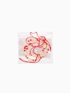 Браслет на ногу «Анклет», длина 18 см, белый, красный - Фото 4