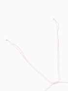 Браслет на ногу, анклет, длина 20 см, белый - фото 809285435 Браслет на ногу, анклет, длина 20 см, белый - фото 809285435