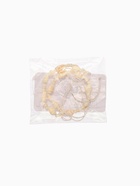 Браслет на ногу, анклет, длина 20 см, белый - фото 809285436 Браслет на ногу, анклет, длина 20 см, белый - фото 809285436