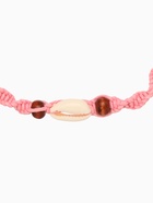 Браслет на ногу «Анклет. Пляжный», анклет, длина 18 см, розовый - Фото 2