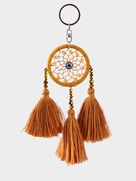 Брелок "Ловец снов" 17 см, цв. медный