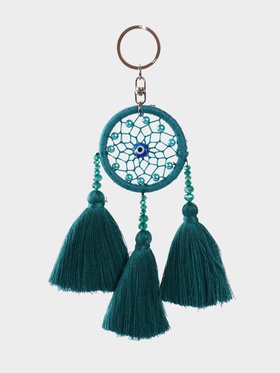 Брелок "Ловец снов" 17 см, цв. бирюзовый
