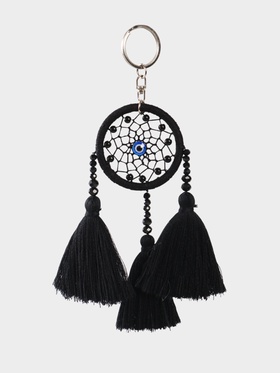 Брелок "Ловец снов" 17 см, цв. чёрный