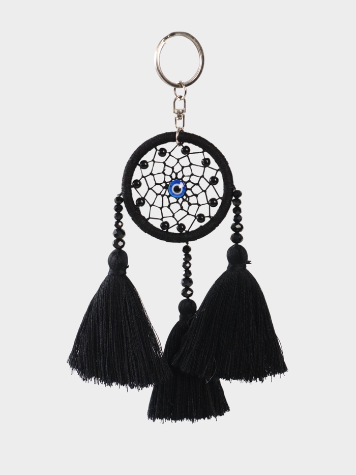 Брелок «Ловец снов», 17 см, чёрный