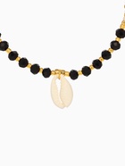 Браслет «Лила», длина 16 см, чёрный, золотистый - Фото 2