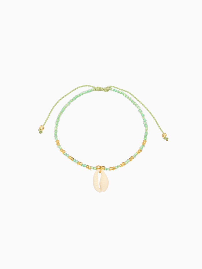 Браслет «Виколия», длина 16 см, бирюзовый, золотистый - Фото 1