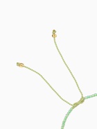 Браслет "Виколия" длина 16 см, цв. бирюзовый, золотистый - фото 809285536 Браслет "Виколия" длина 16 см, цв. бирюзовый, золотистый - фото 809285536